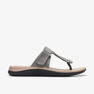 Clarks Women's Glide Walk H Pewter
