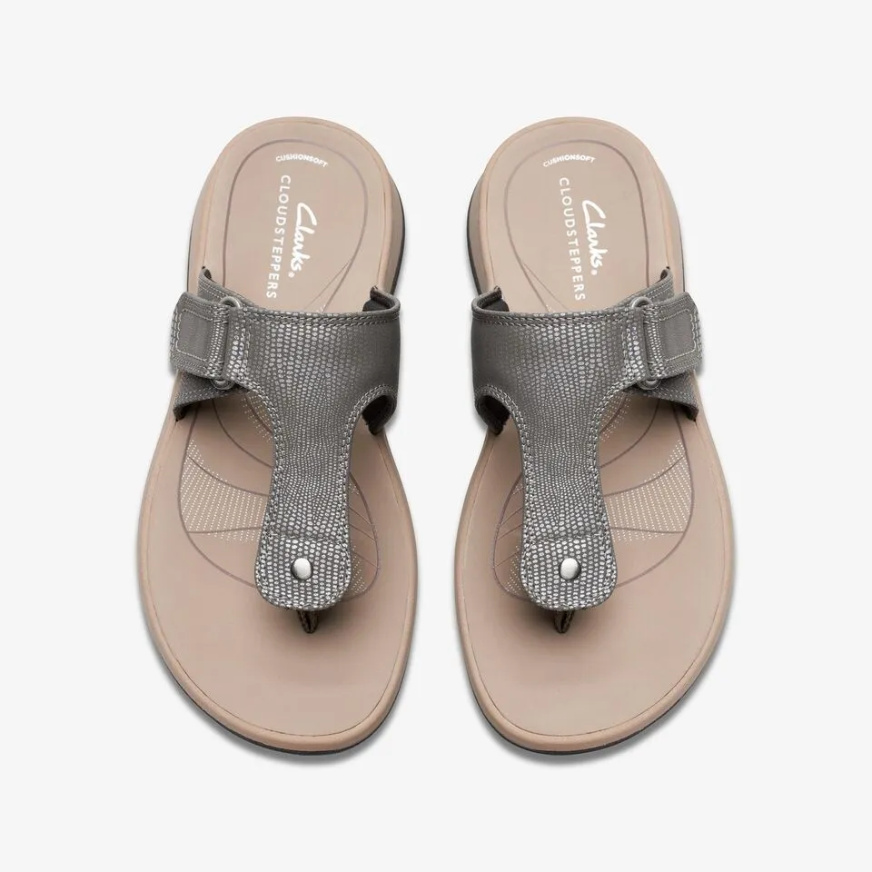 Clarks Women's Glide Walk H Pewter