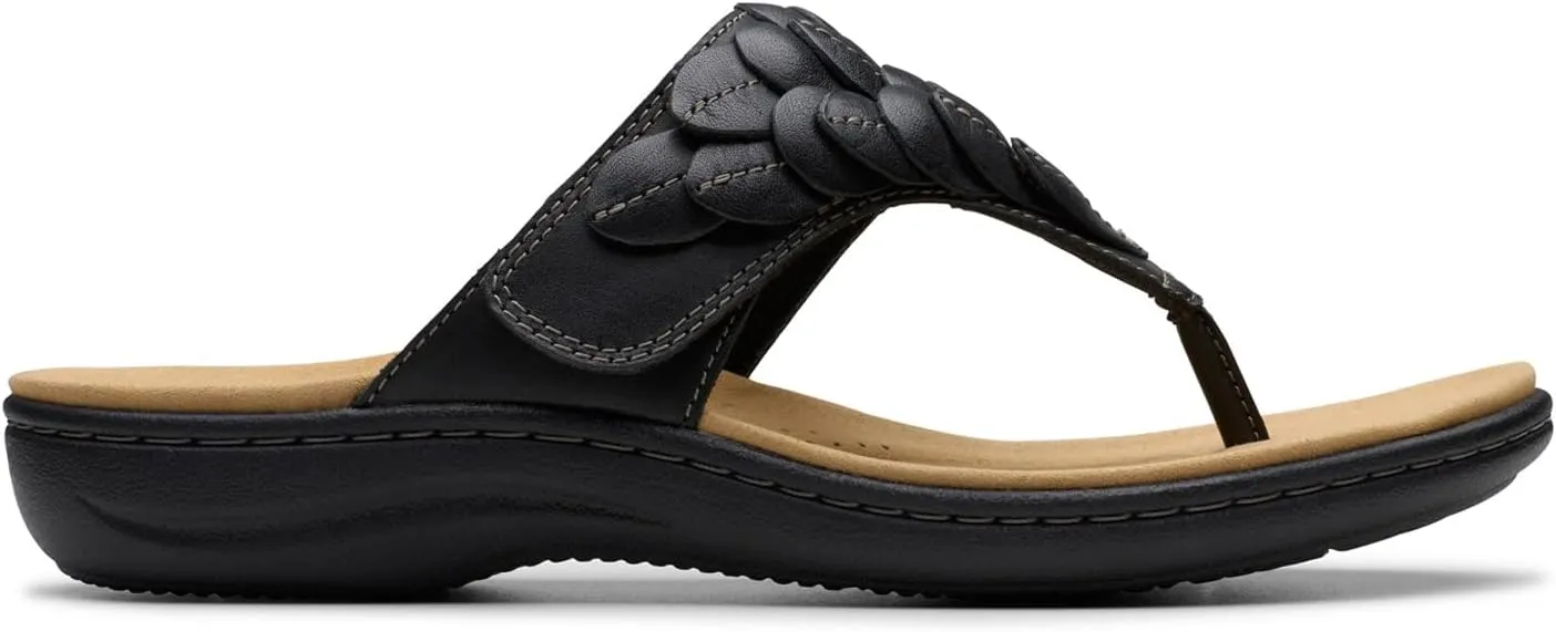 Clarks Women's Laurieann Palm Flip-Flop