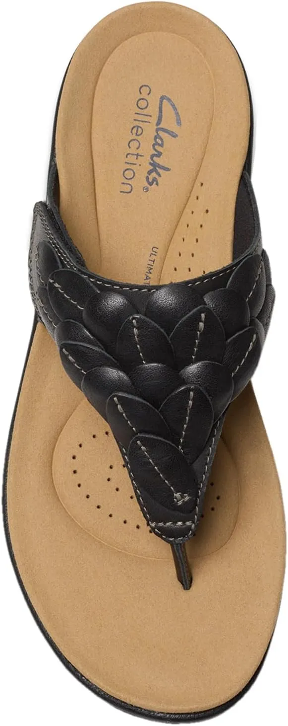 Clarks Women's Laurieann Palm Flip-Flop