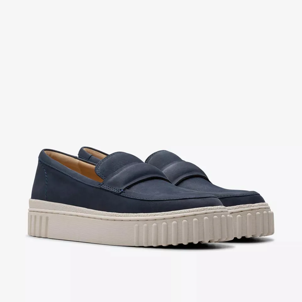 Clarks Women's Mayhill Cove Navy Nubuck 26181232