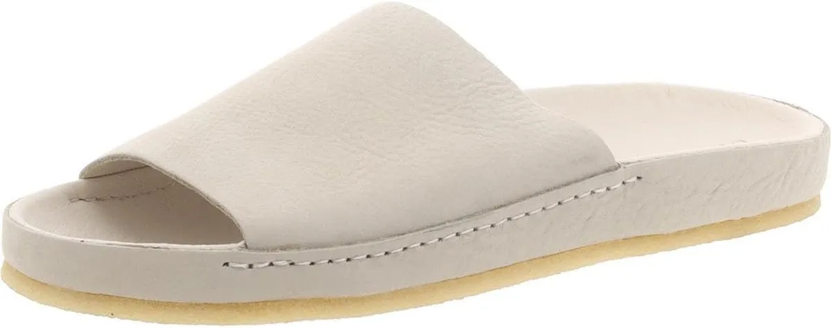 Clarks Womens Ranger Free Leather Slip On Slide Sandals
