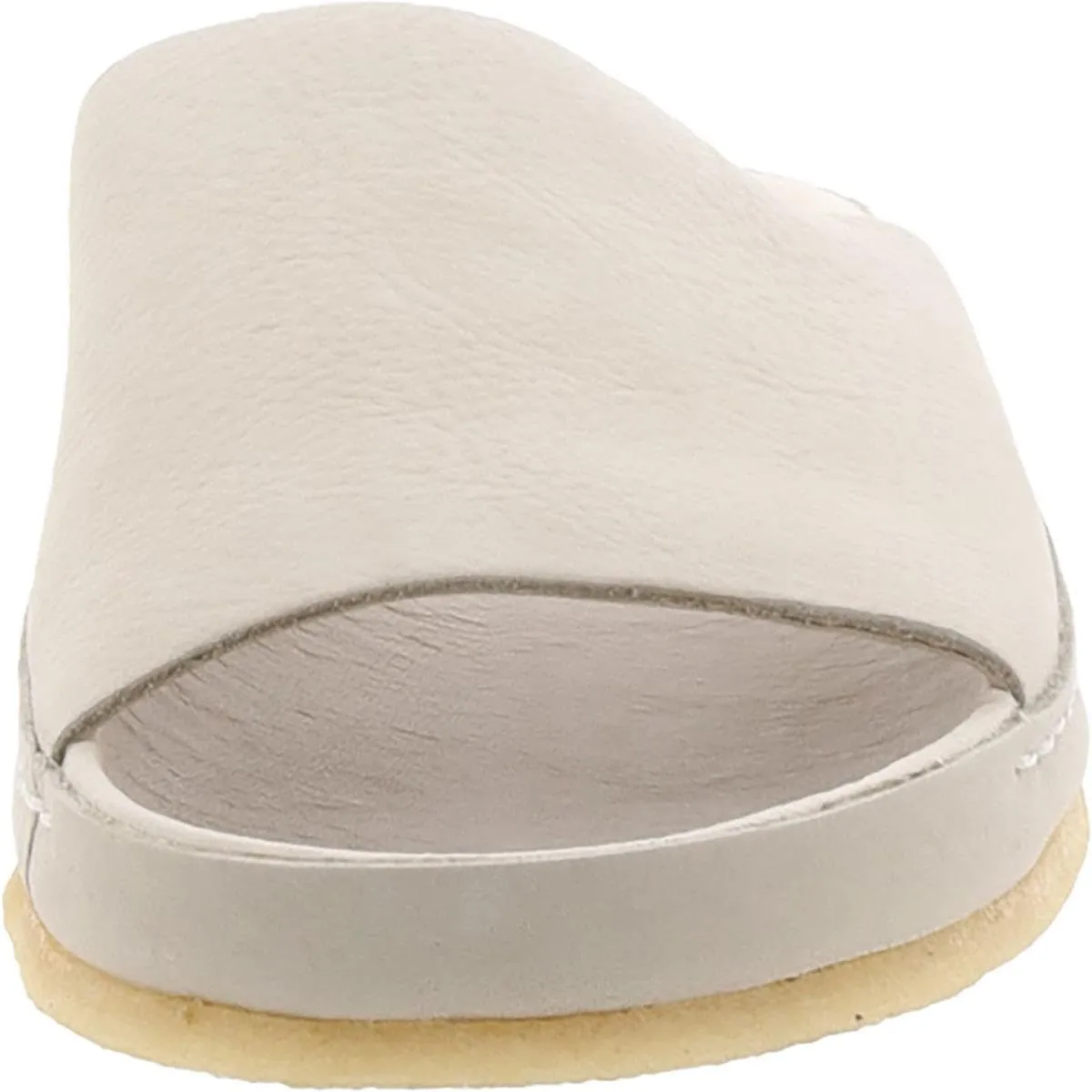 Clarks Womens Ranger Free Leather Slip On Slide Sandals