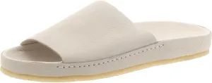Clarks Womens Ranger Free Leather Slip On Slide Sandals