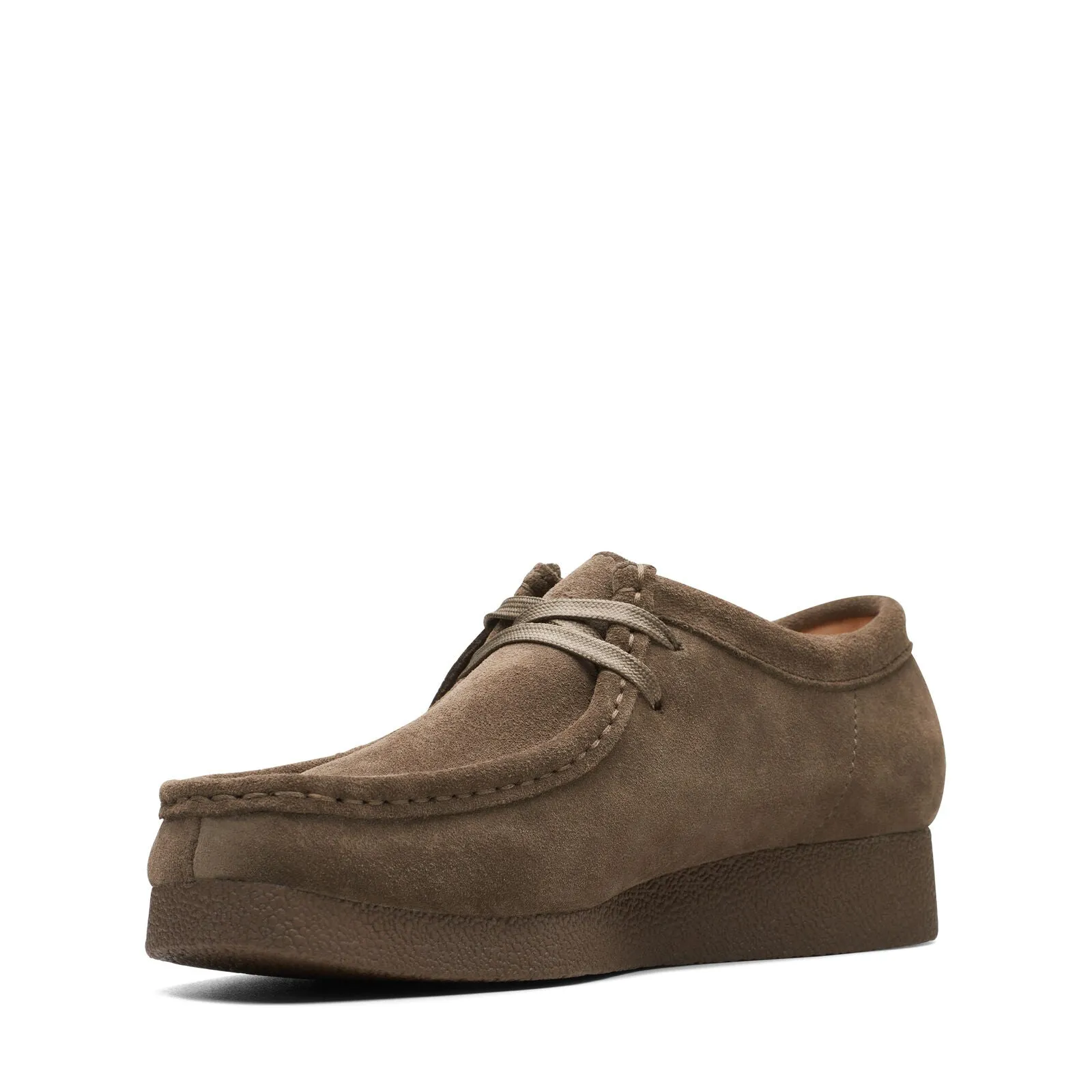 Clarks Women's WallabeeEVOSh Olive Suede