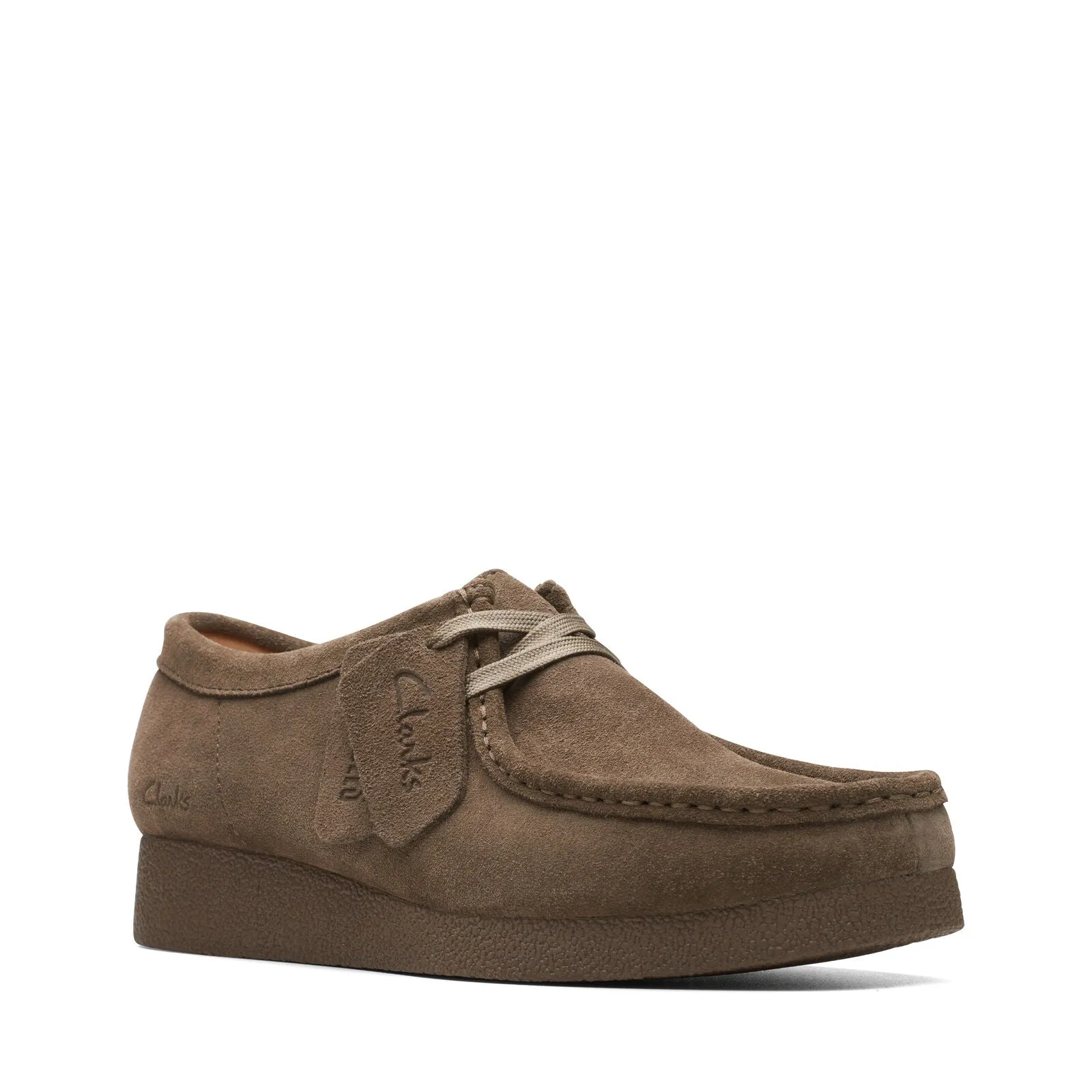 Clarks Women's WallabeeEVOSh Olive Suede