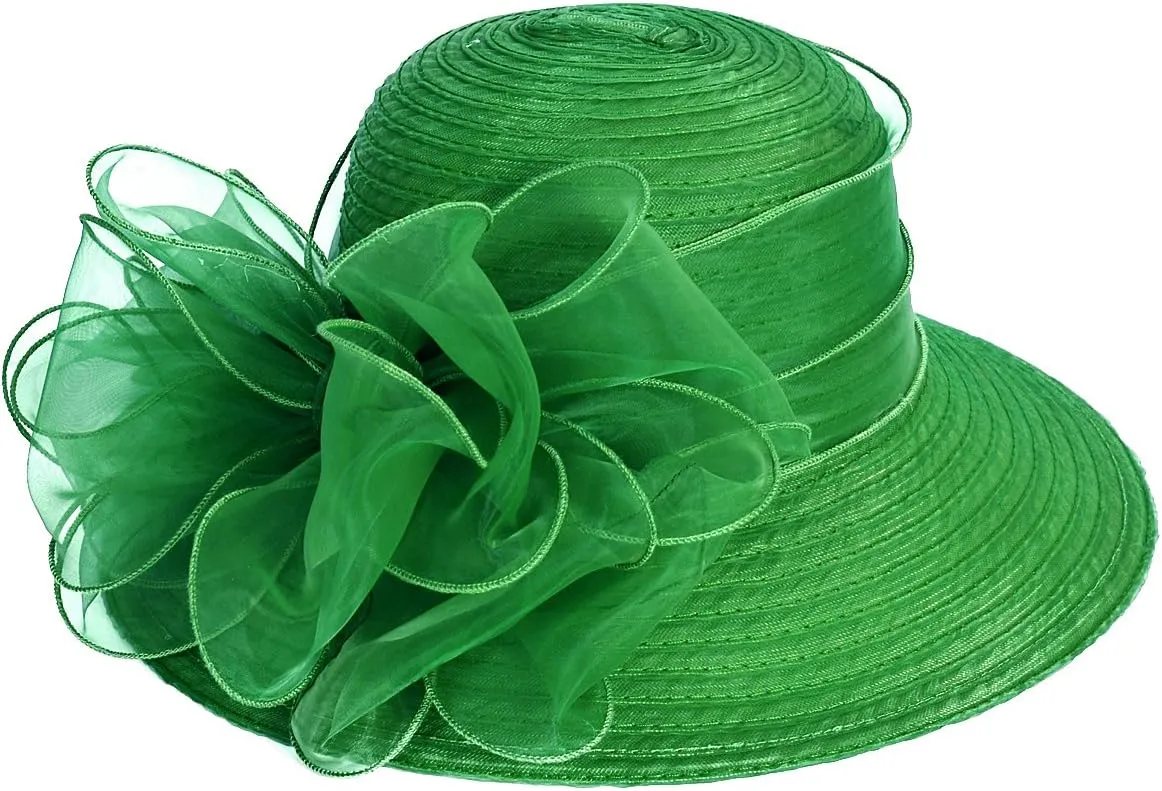 Cloche Oaks Church Dress Bowler Derby Wedding Hat Party S015