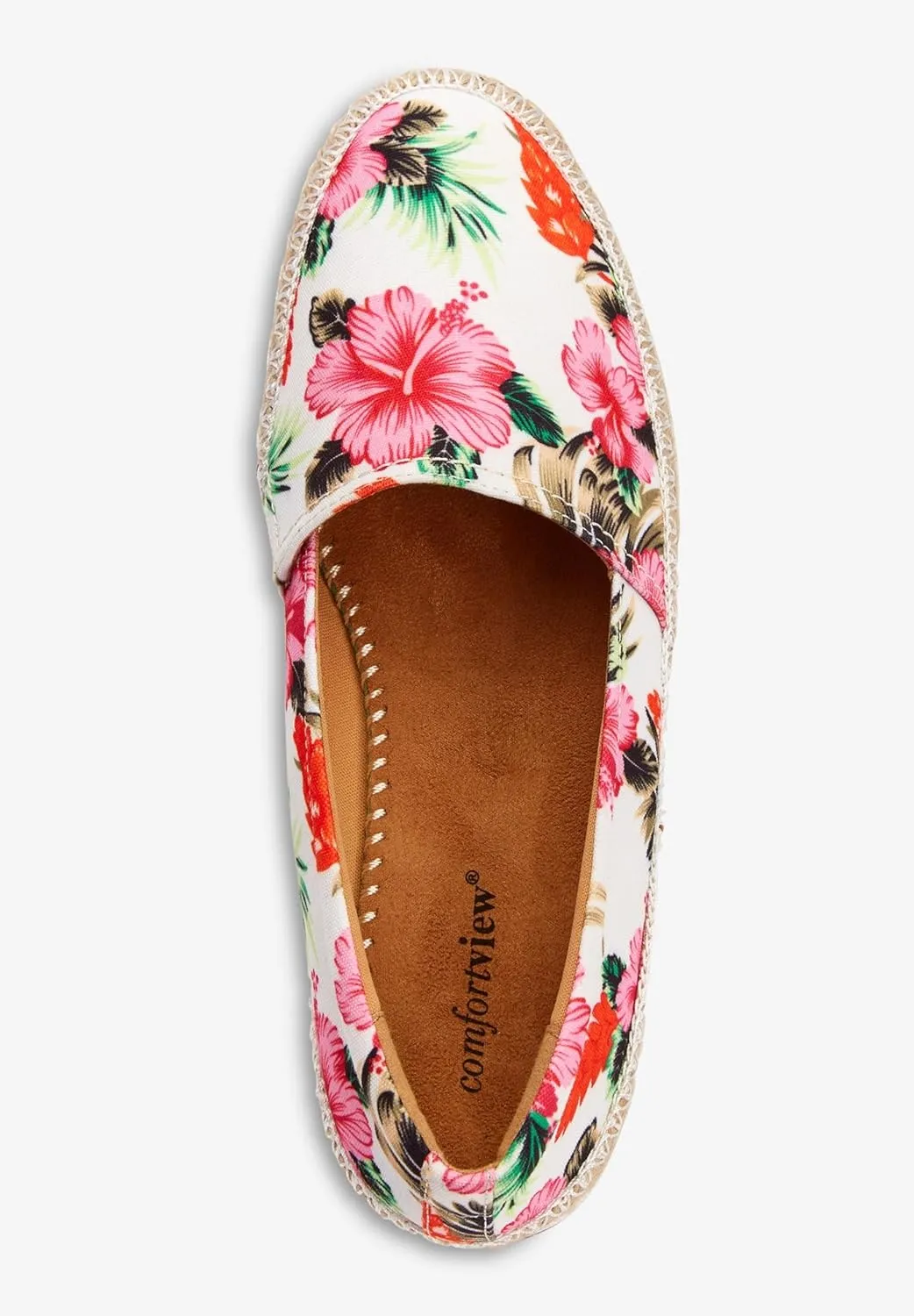 Comfortview Women's The Spencer Slip On Flat (Wide Widths Available)