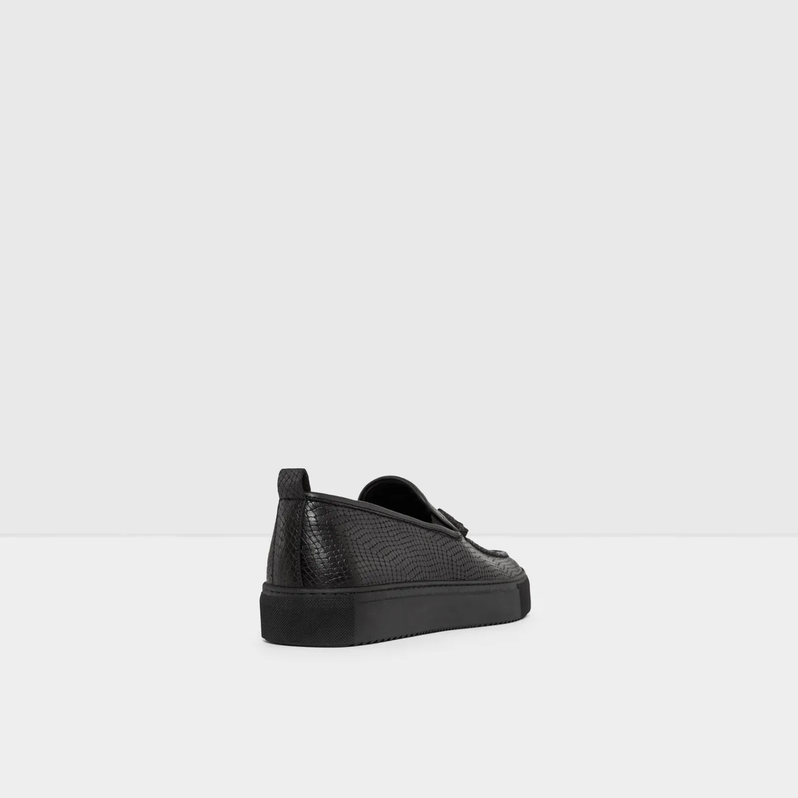 COMO-TR Erkek Siyah Loafer