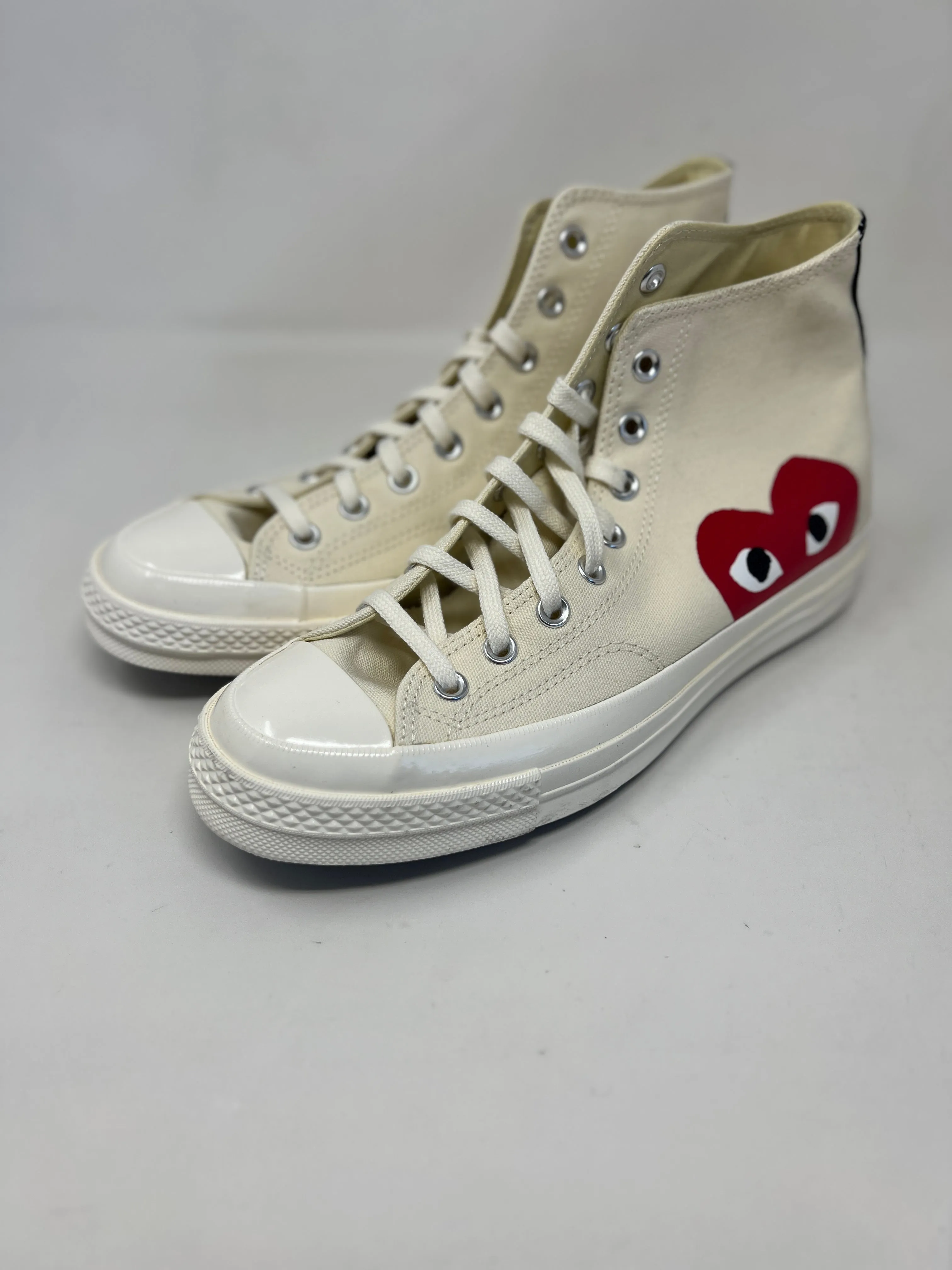 Converse Chuck Taylor All Star High, Comme des Garçons Play White