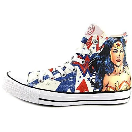 Converse Unisex Chuck Taylor Wonder Woman Hi Whiteredblue 150466C 4 6