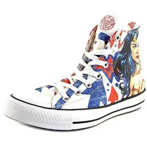 Converse Unisex Chuck Taylor Wonder Woman Hi Whiteredblue 150466C 4 6