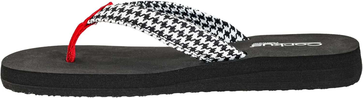 Corkys Footwear Women's Summer Plans Flip Flops, Comfortable & Stylish, Perfect for Beach Days & Casual Outings, Lightweight Sandals, Breathable and Cushioned