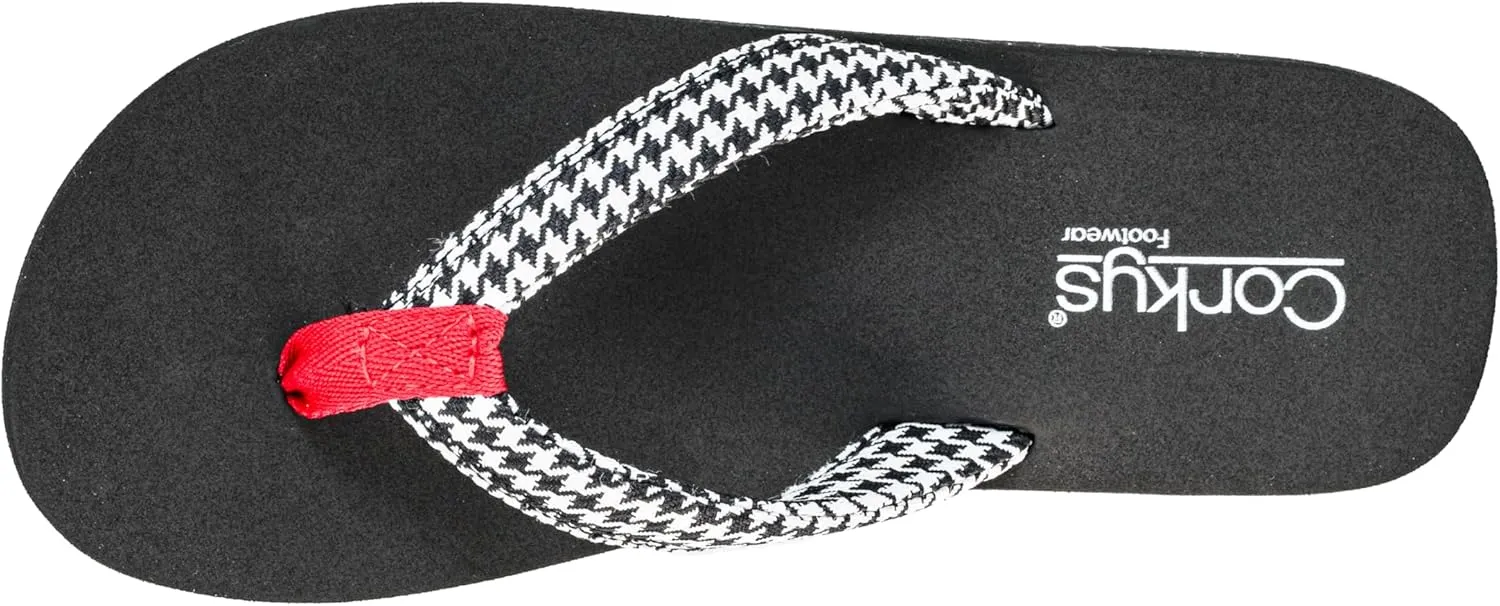 Corkys Footwear Women's Summer Plans Flip Flops, Comfortable & Stylish, Perfect for Beach Days & Casual Outings, Lightweight Sandals, Breathable and Cushioned
