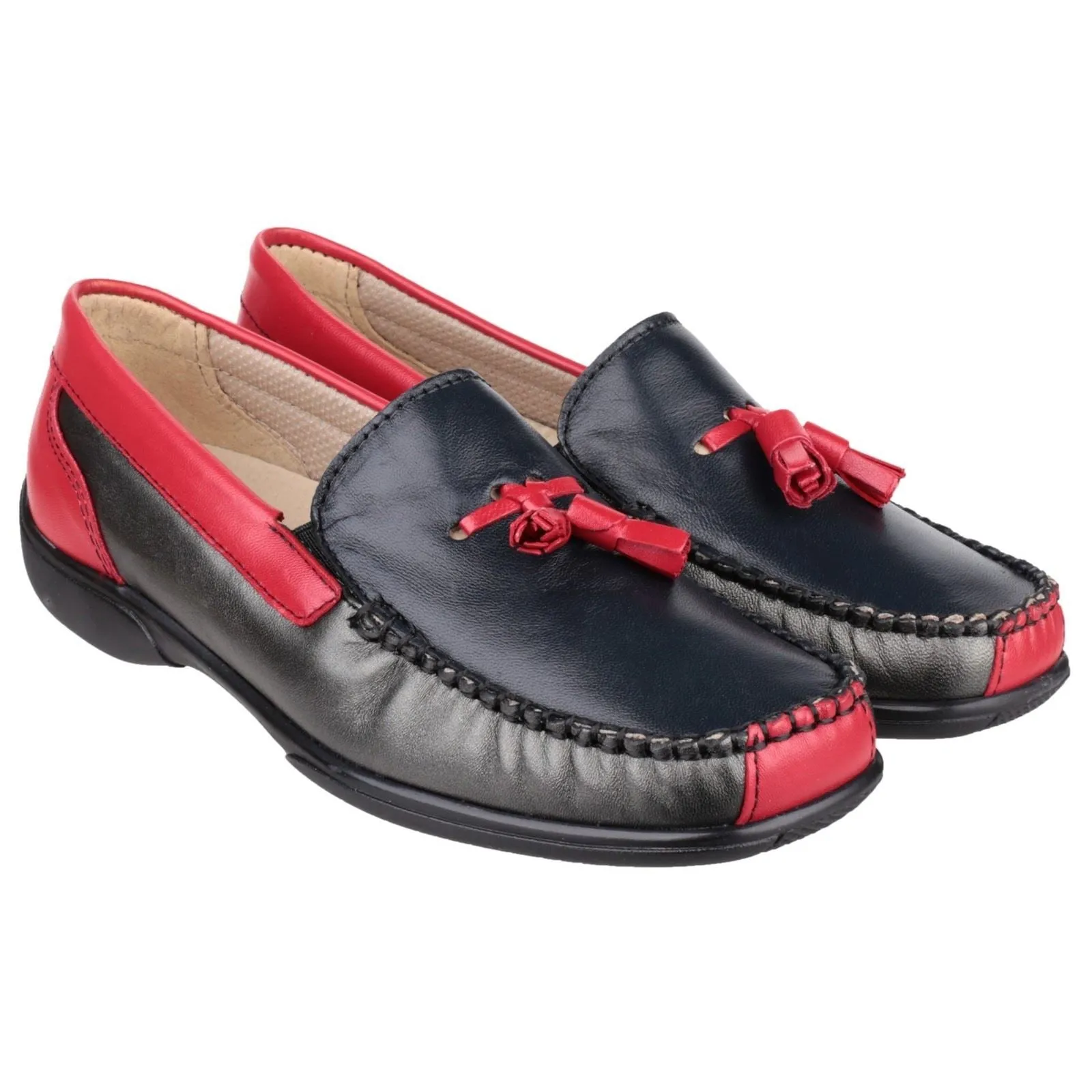 Cotswold Women's Biddlestone Loafer Shoe in Multi