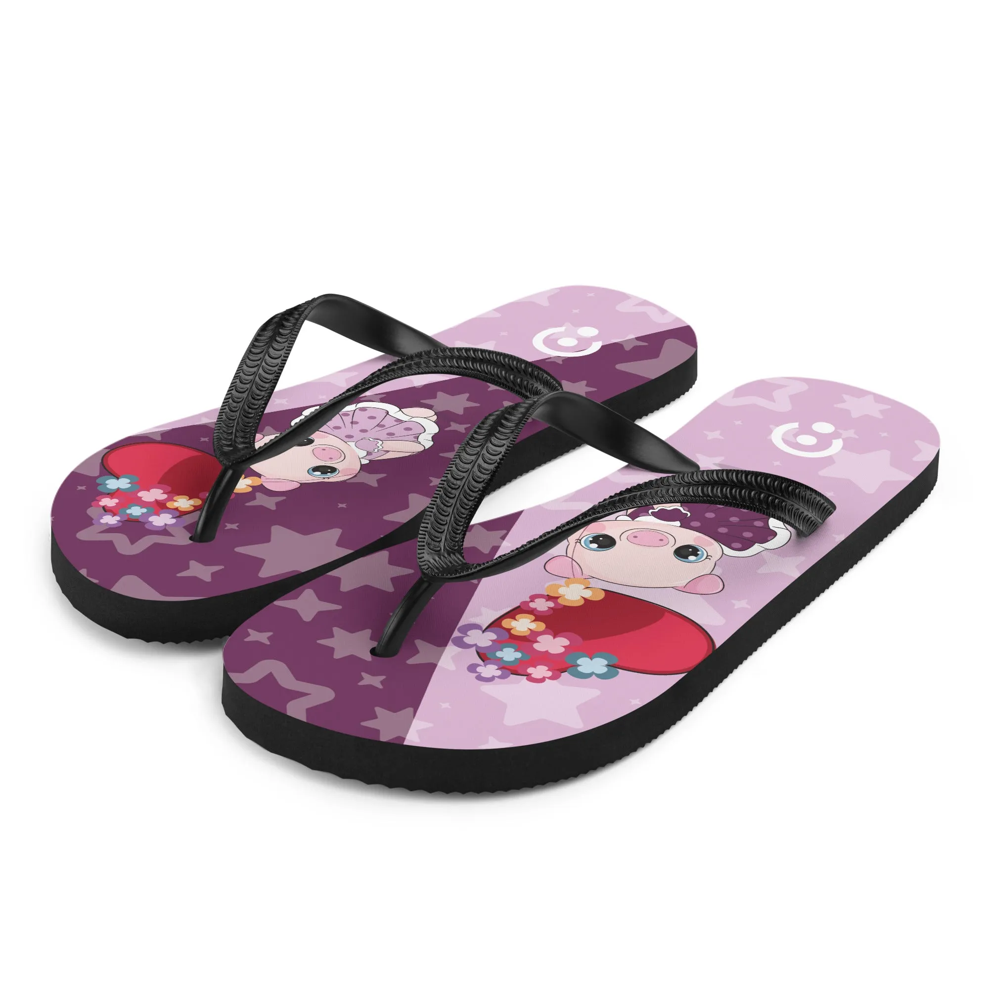 Cute Piggy Flip-Flops