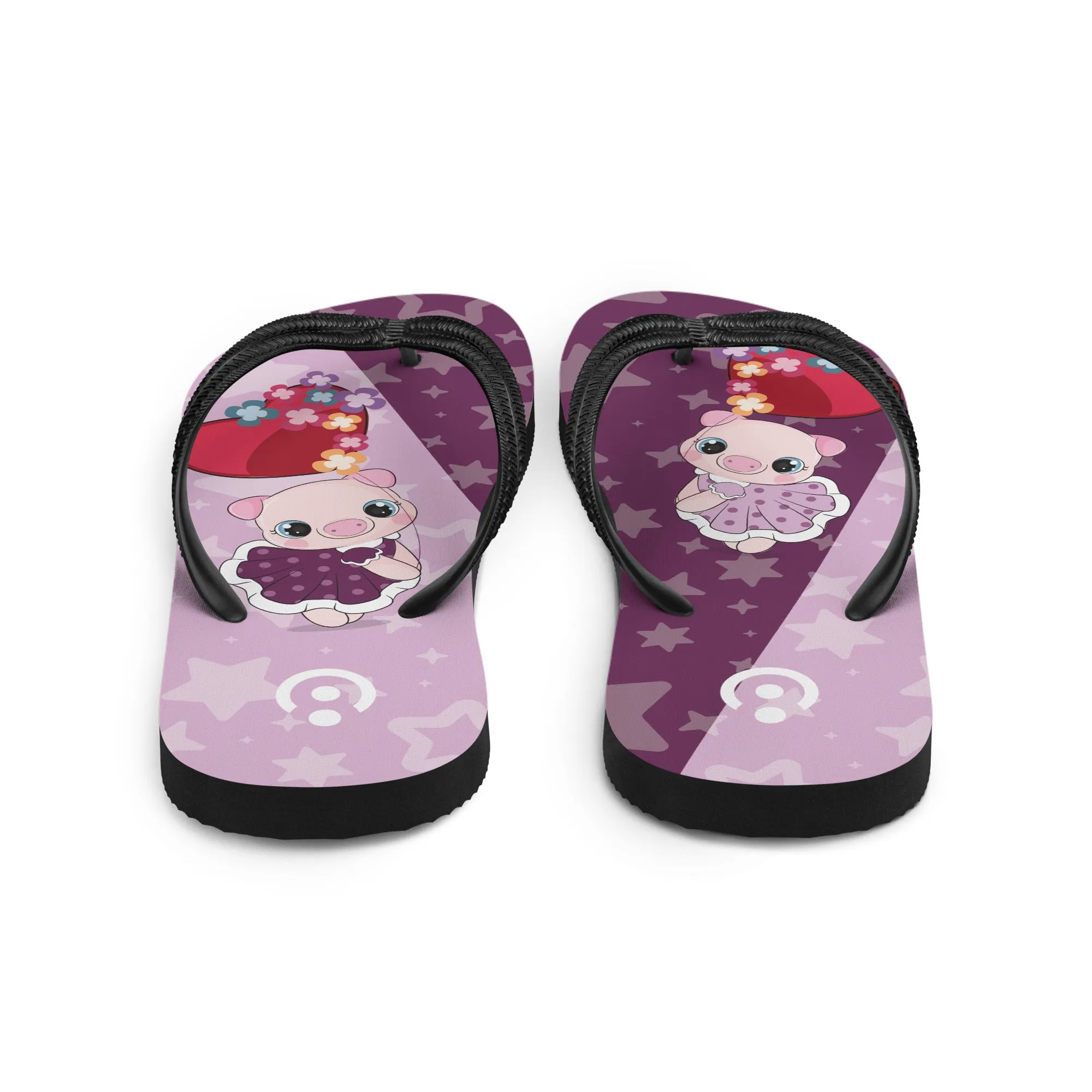 Cute Piggy Flip-Flops