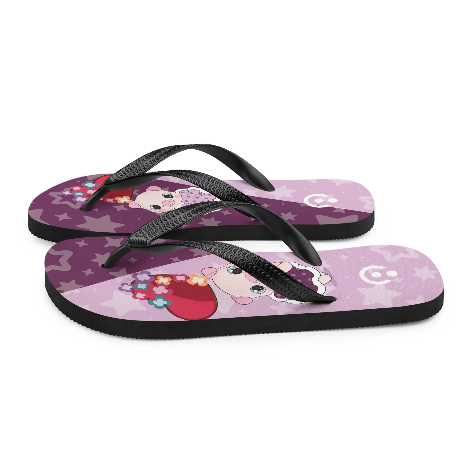 Cute Piggy Flip-Flops