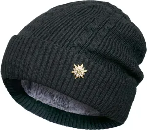 Dahlia Men's Skullies & Beanies - Wool, Knit Winter Hat, Fleece Lined,