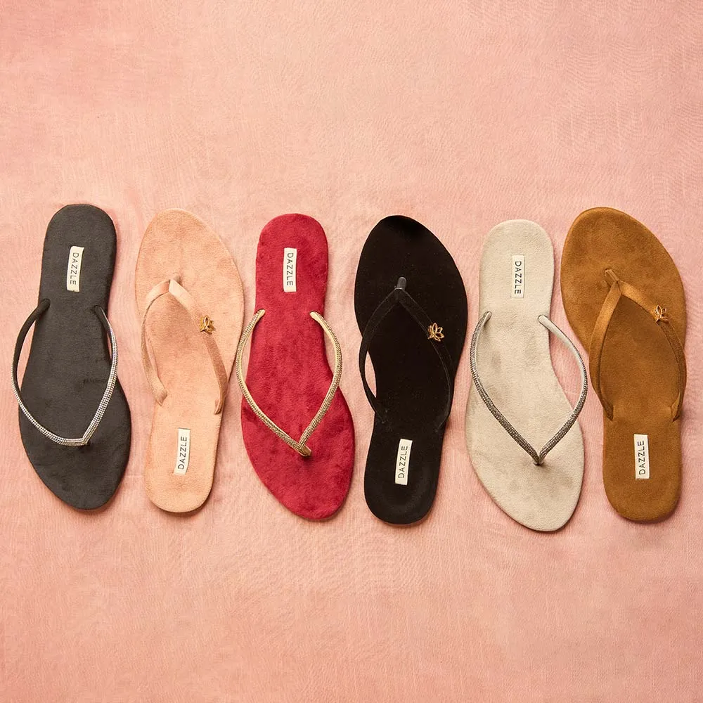 Dazzle By Sarah - Flippy (Black) Shoes