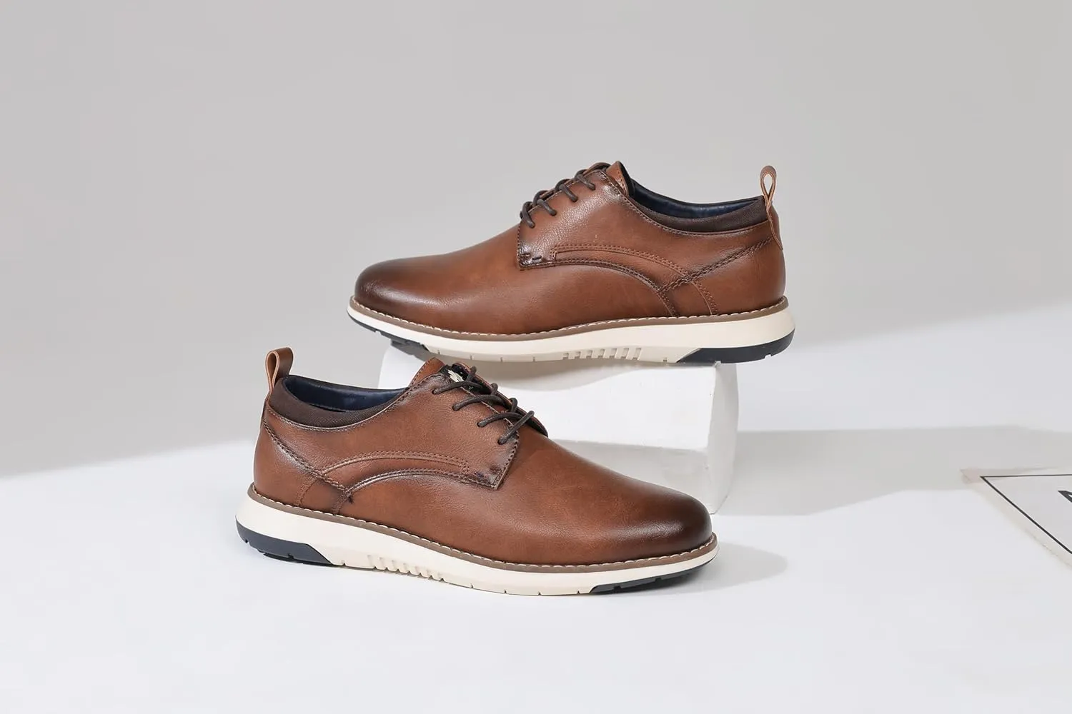 DECARSDZ Mens Dress Shoes Casual Oxford Shoes Business Formal Derby Sneakers Walking Shoe