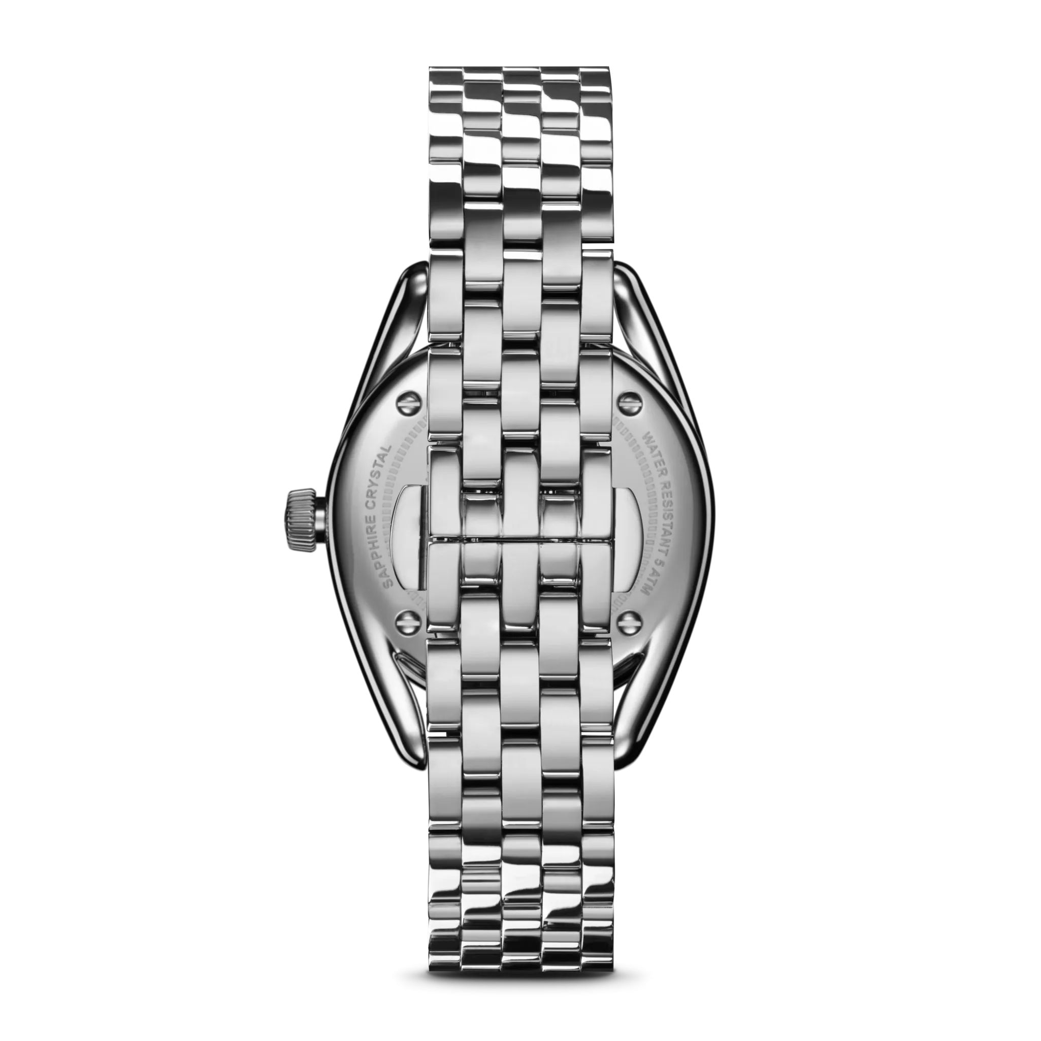 Diamond Derby Watch - Light Silver
