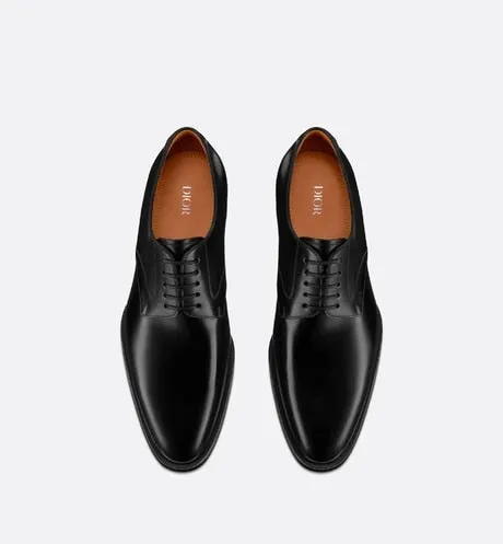 Dior Timeless Derby Shoe • Black Polished Calfskin
