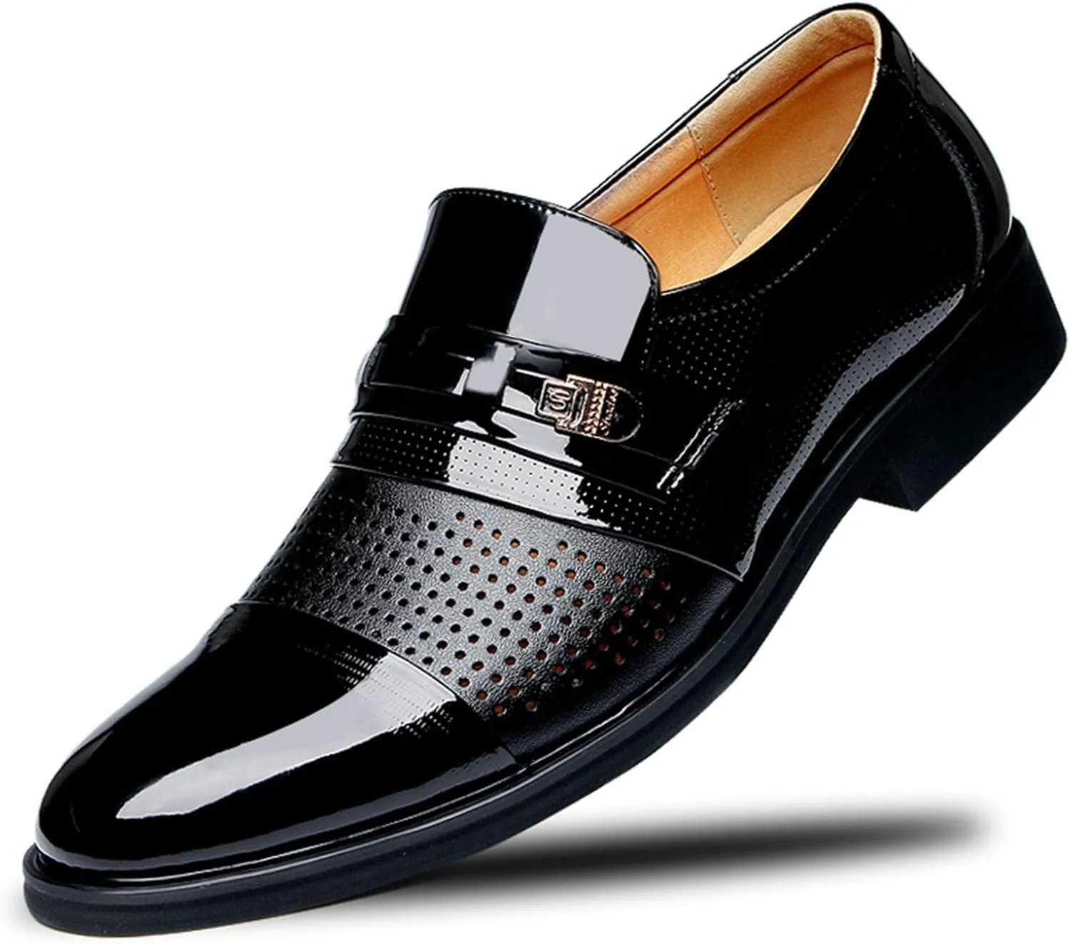 Dress Shoes for Men Classic Modern Men's Oxfords Formal Casual Business Wedding Work Comfortable Slip on Derby Shoes