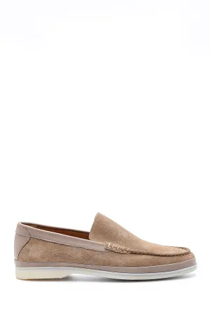 Erkek Süet Deri Casual Loafer
