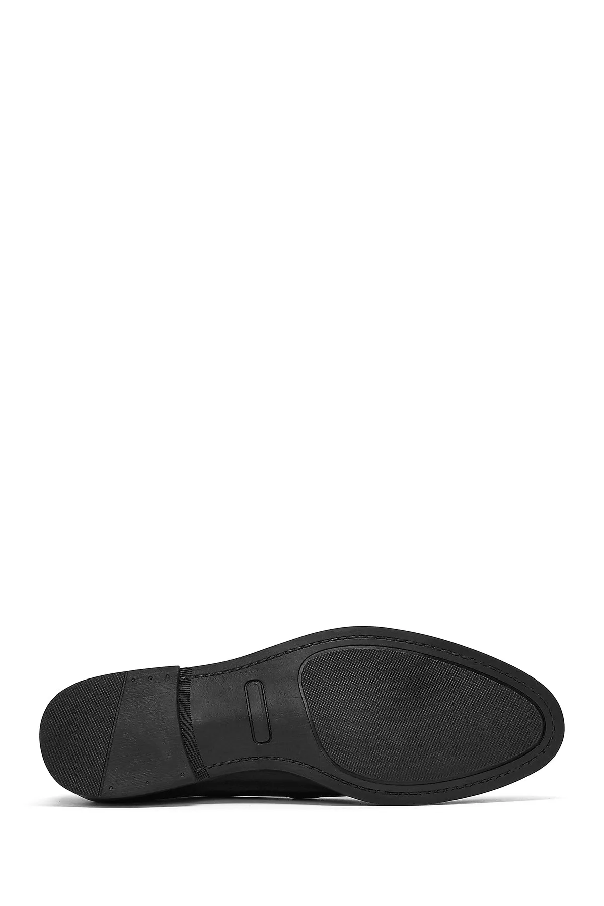 Erkek Siyah Deri Casual Loafer