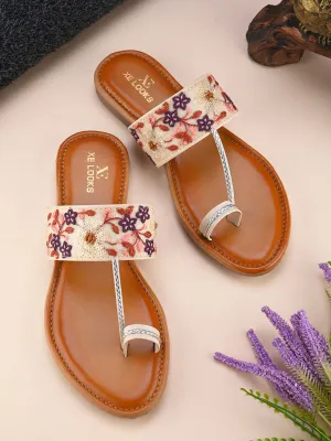 Ethnic Slip-On & Traditional Flat Slippers
