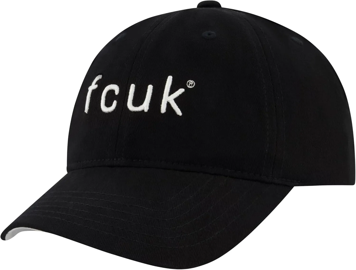 FCUK Baseball Cap, Adult Dad Hat with Curved Brim