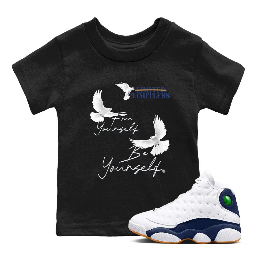 Flexible customer care SNRT 13 Yourself Navy Midnight Free Jordan Be Modern Yourself Sneaker Air - Tees Kids