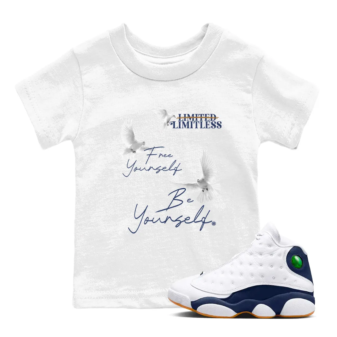 Flexible customer care SNRT 13 Yourself Navy Midnight Free Jordan Be Modern Yourself Sneaker Air - Tees Kids