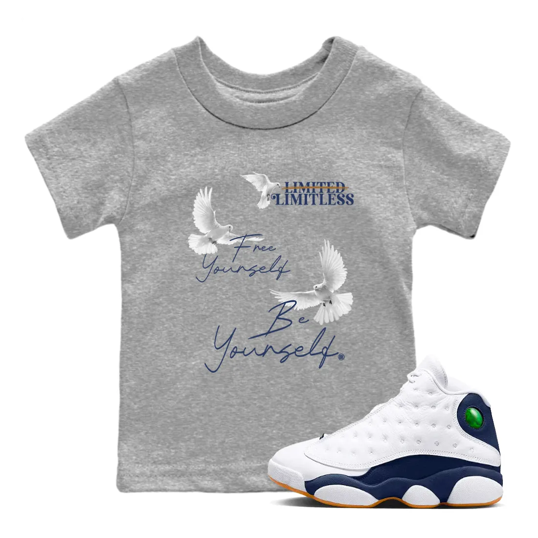 Flexible customer care SNRT 13 Yourself Navy Midnight Free Jordan Be Modern Yourself Sneaker Air - Tees Kids
