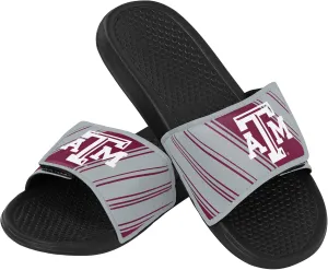 FOCO Men's NCAA College Team Logo Shower Sport Legacy Slide Flip Flop Sandals