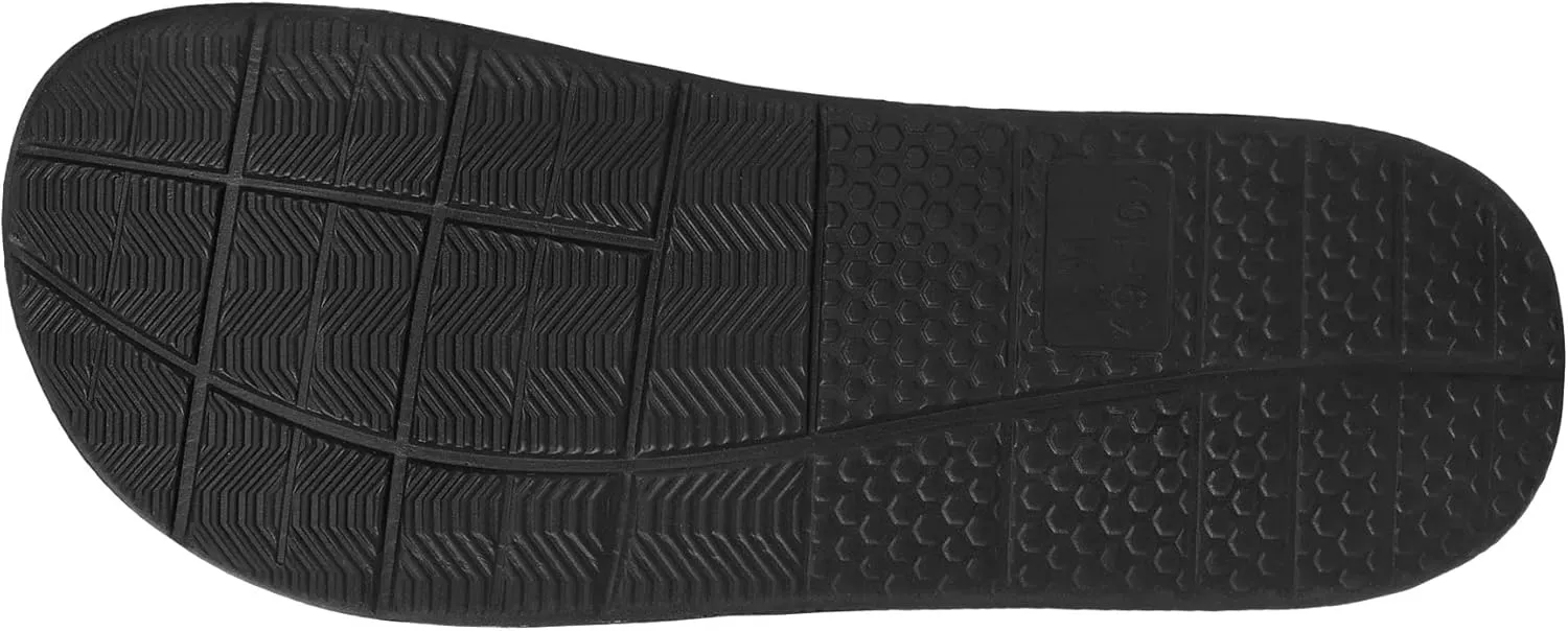 FOCO Men's NHL Team Logo Sport Shower Legacy Slide Flip Flop Sandals