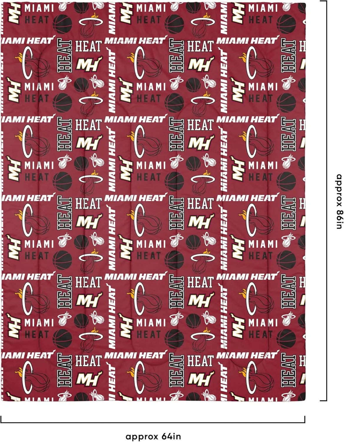 FOCO NFL Bed in a Bag Comforter Bedding-3- Piece Set