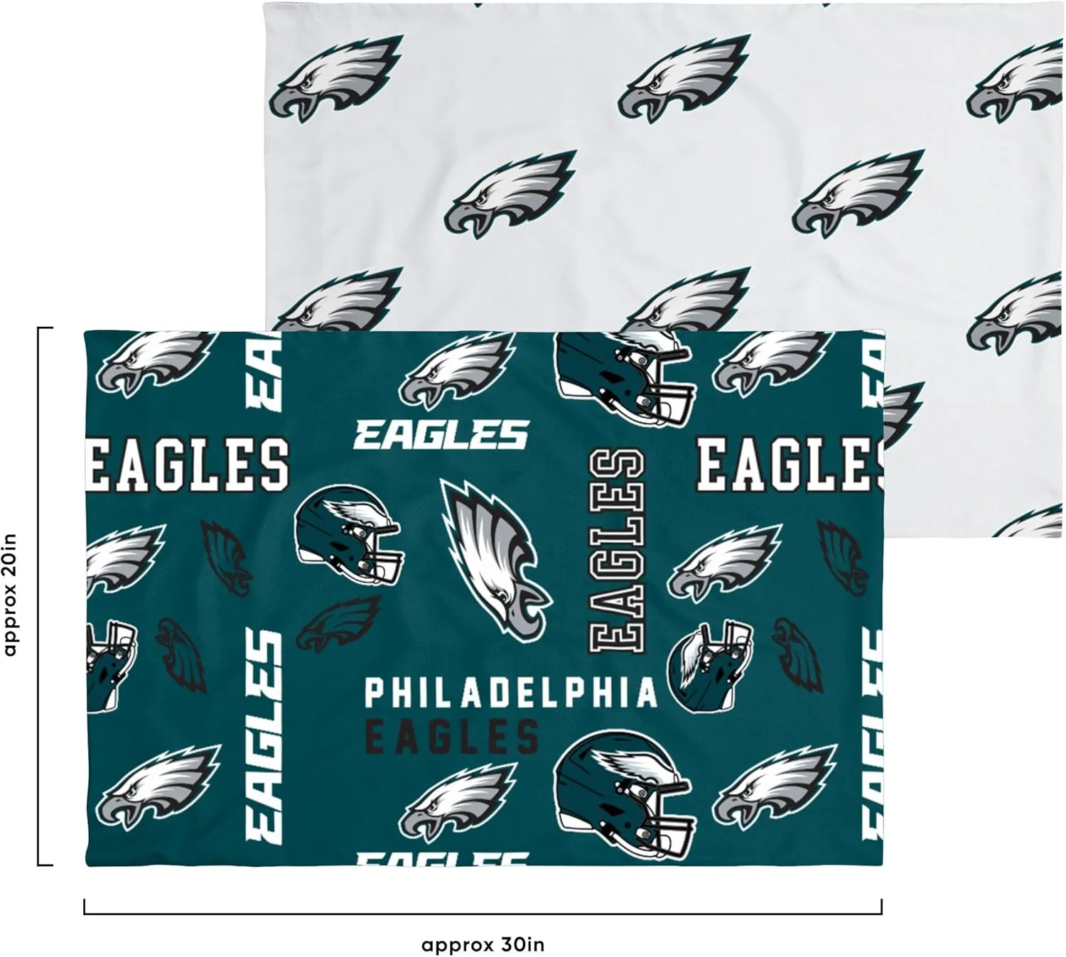 FOCO NFL Team Logo Bed in a Bag Comforter Sheets Pillow Cases Bedding 5-Piece Set