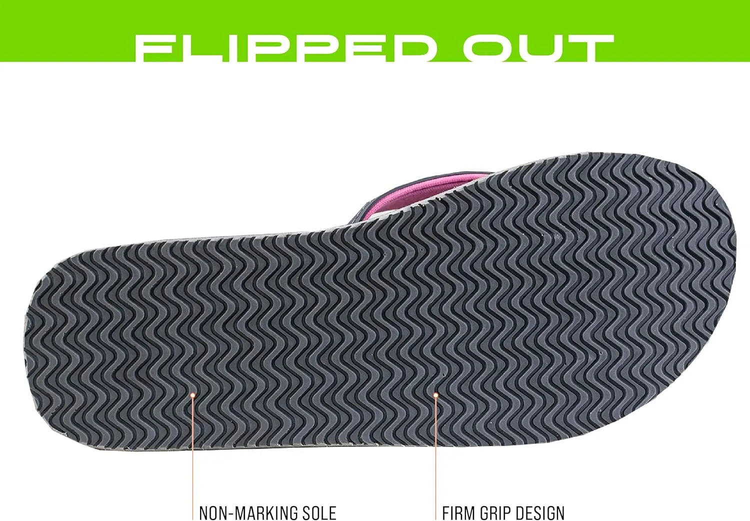 FROGG TOGGS Women's Flipped Out Flip Flop Sandals