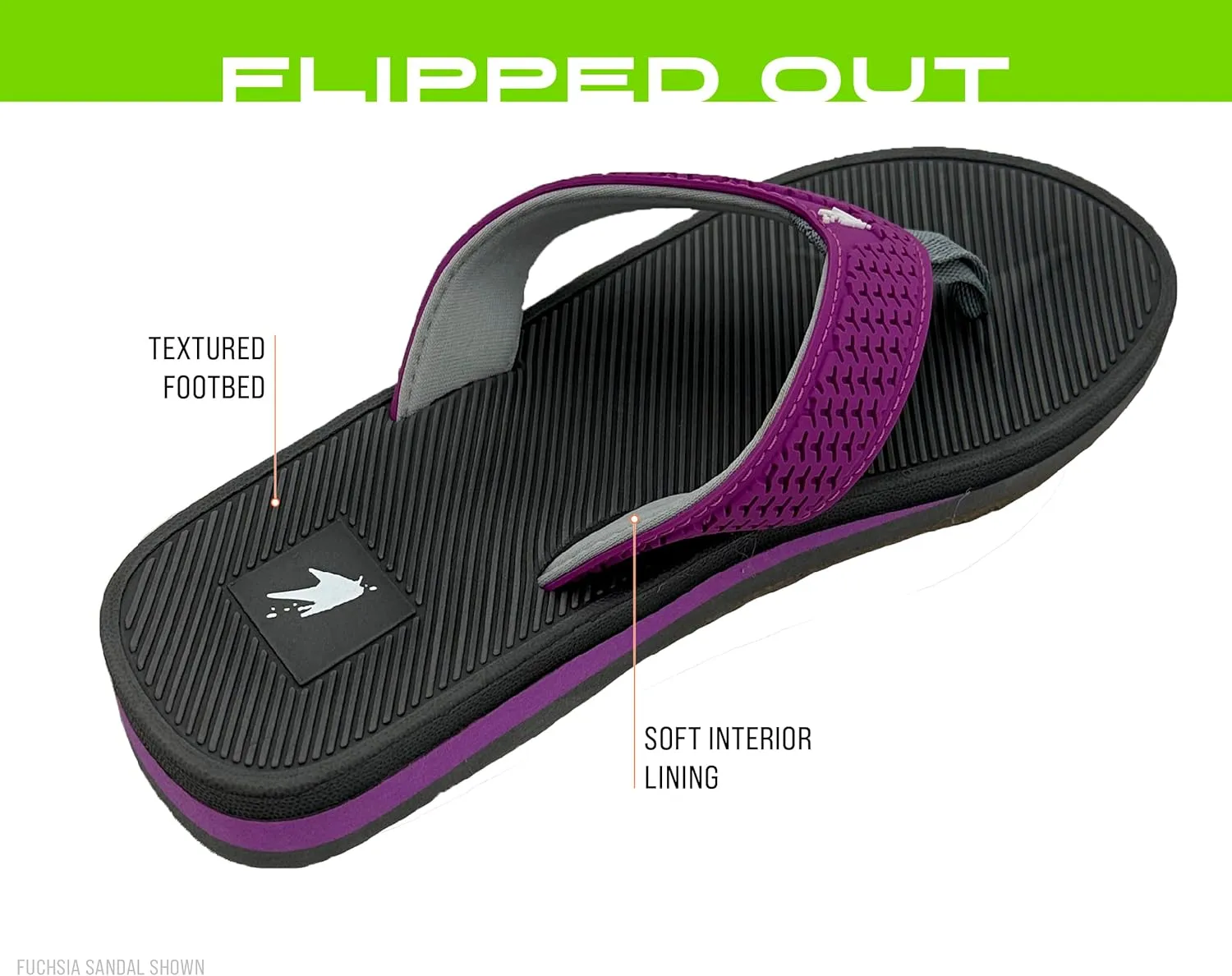 FROGG TOGGS Women's Flipped Out Flip Flop Sandals