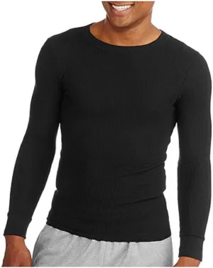 Fruit of the Loom Men's Classic Midweight Waffle Thermal Underwear Crew Top