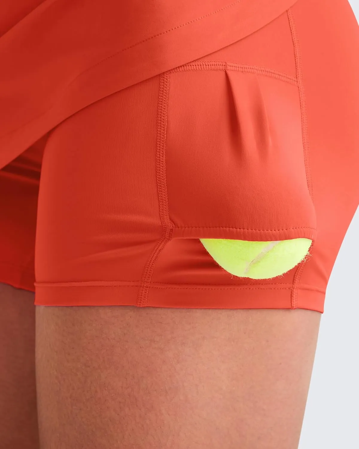G4Free Women Tennis Skirts Athletic High Waisted Golf Skorts with 4 Pockets Inner Shorts for Pickleball Workout