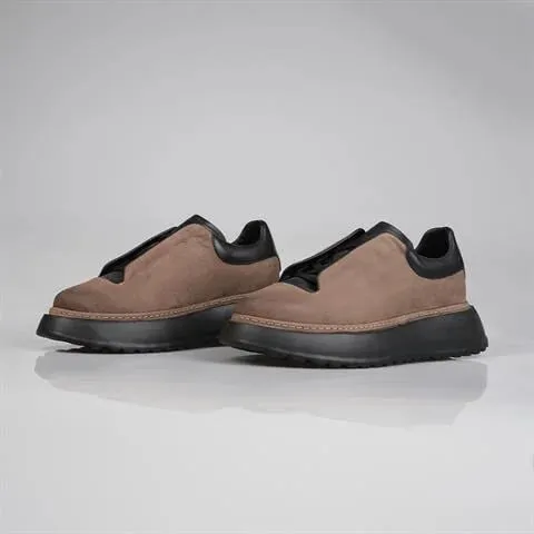 Genuine Leather Beige Sneaker RM-1300 SCB-932