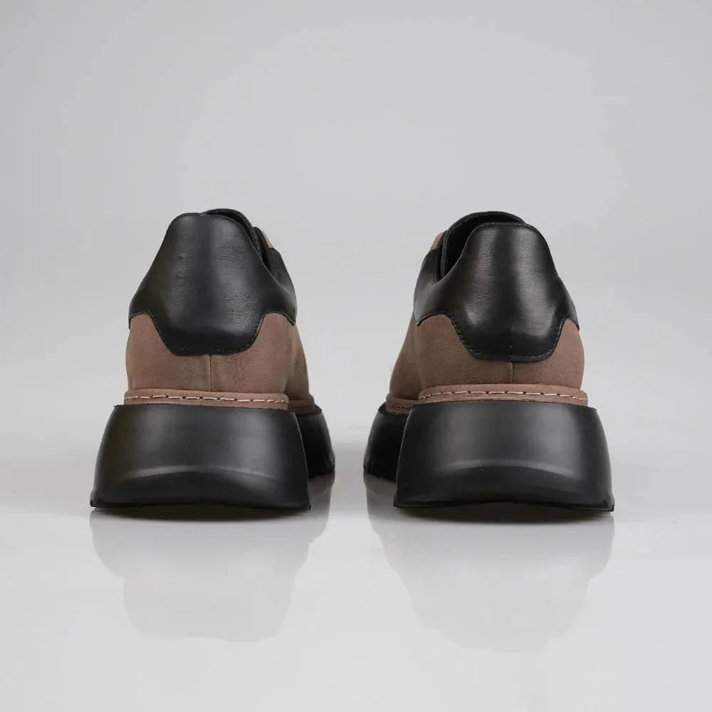 Genuine Leather Beige Sneaker RM-1300 SCB-932
