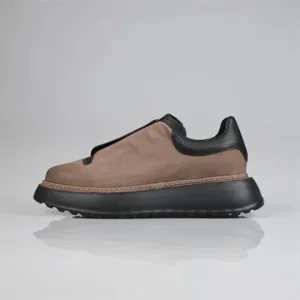 Genuine Leather Beige Sneaker RM-1300 SCB-932