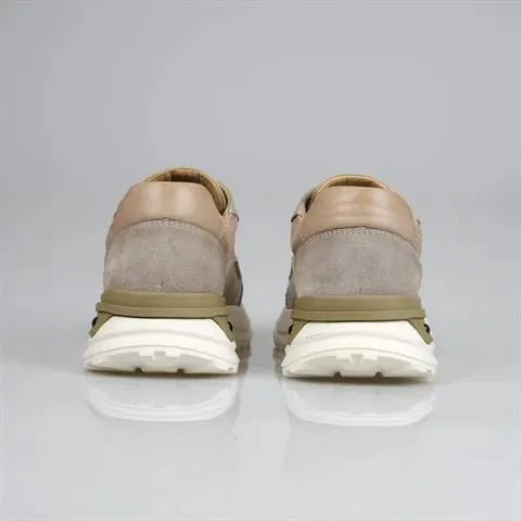 Genuine Leather Beige Sneaker TG-101 SCB-109