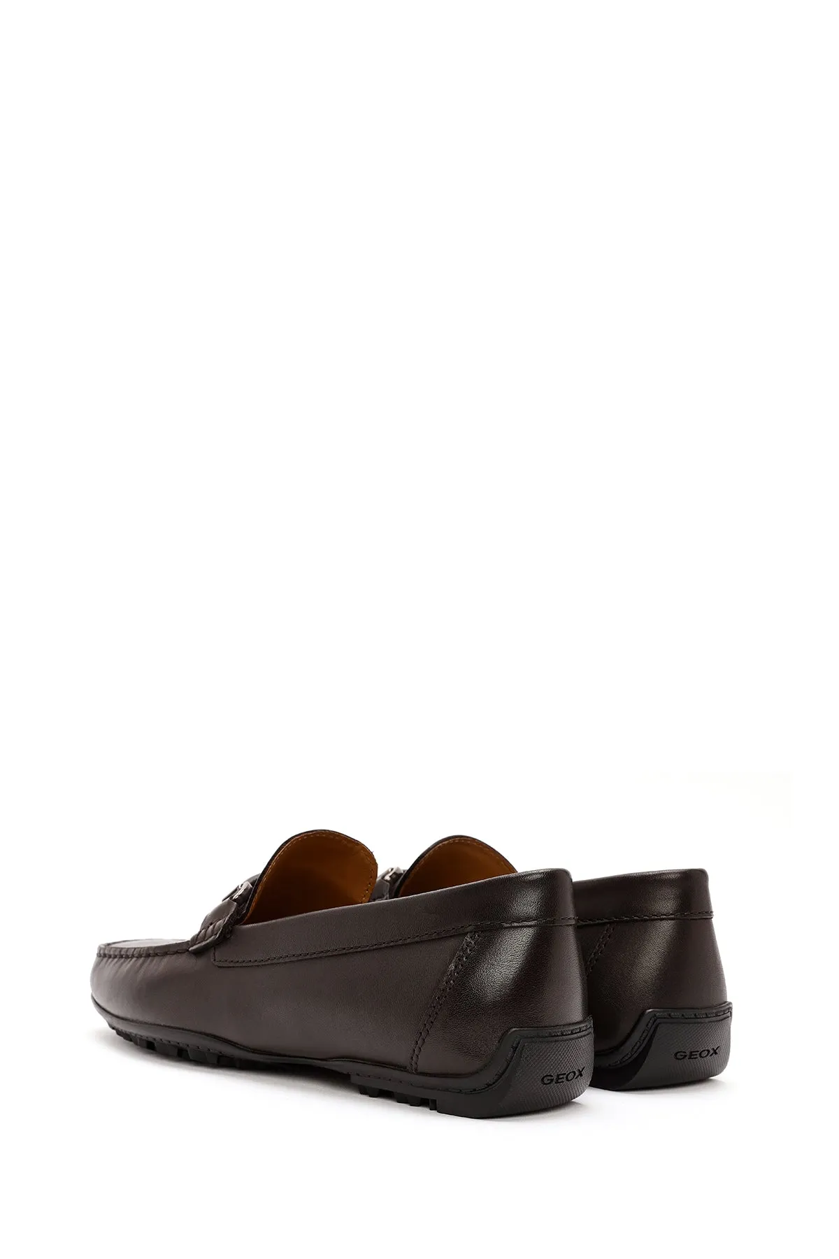 Geox Erkek Kahverengi Kosmopolis Deri Casual Loafer