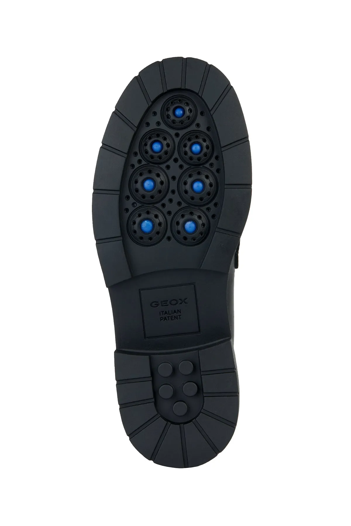 Geox Kadın Siyah Spherica Deri Maskülen Loafer