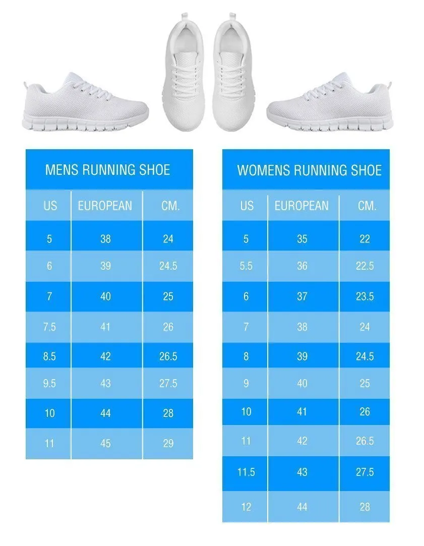 German Shepherd Pattern Print Sneakers For Women- Express Shipping